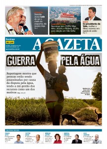 Capa de A Gazeta